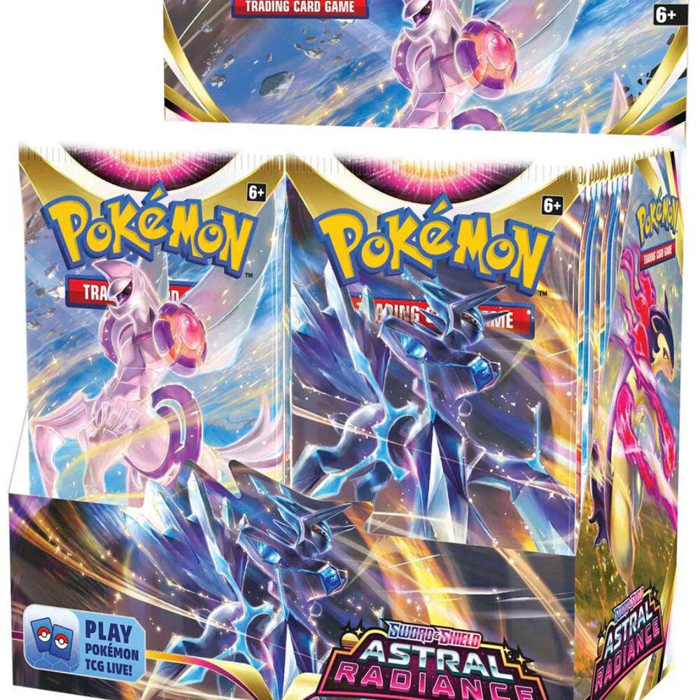 Pokémon TCG: Sword & Shield Astral Radiance Booster Box (FACTORY SEALED) On Hand